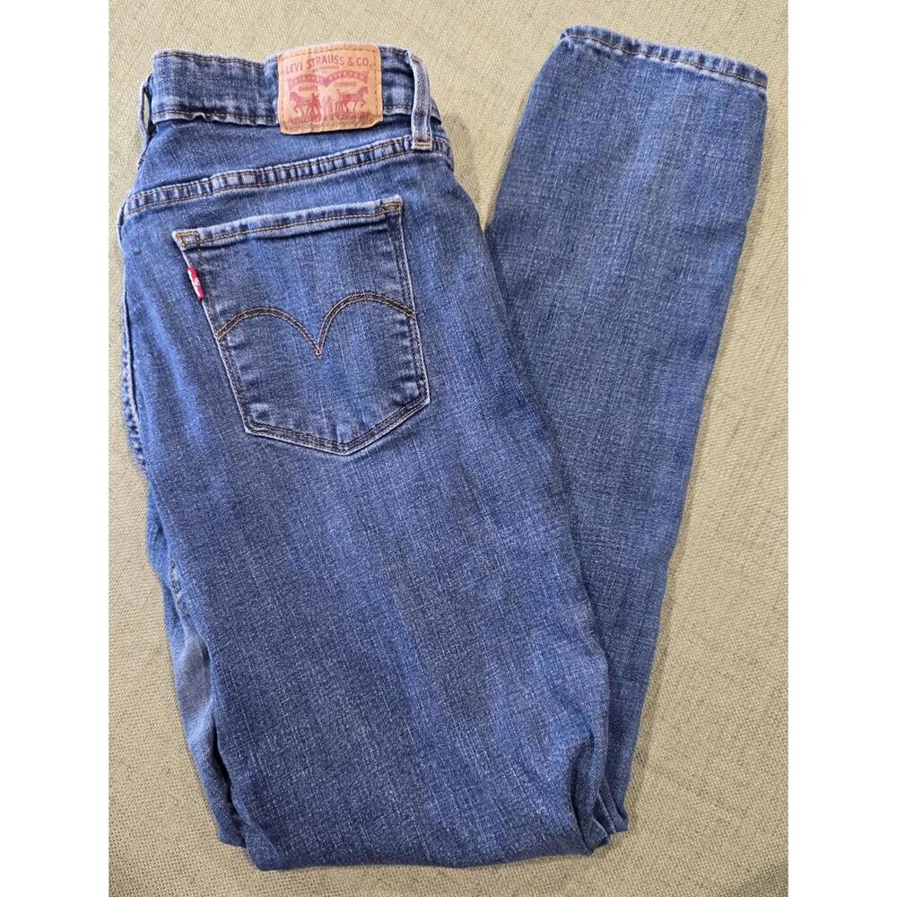 Levi's Classic 711 Blue Denim Jeans Sz 32